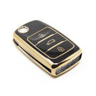 غطاء نانو جديد عالي الجودة لما بعد البيع لمفتاح تشانجان البعيد 3 أزرار لون أسود CA-B11J | مفاتيح الإمارات -| thumbnail