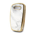 Cover in nano marmo per Audi Flip Key 3B Bianco Audi-C12J | MK3 -| thumbnail