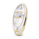 غطاء نانو رخام عالي الجودة لمفتاح ريموت بيستونت 3 ازرار لون ابيض BT-A12J