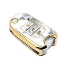 Nano couvercle en marbre de haute qualité pour clé télécommande Honda, 3 boutons, couleur blanche, HD-B12J3 | Clés des Émirats -| thumbnail