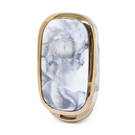 Couvercle en marbre Nano pour clé télécommande Honda 4B blanc HD-G12J | MK3 -| thumbnail