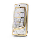 غطاء نانو رخام عالي الجودة لمفتاح ريموت ترومتشي 5 ازرار لون ابيض CQ-A12J