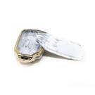 New Aftermarket Nano High Quality Marble Cover For Dongfeng Remote Key 3 Buttons White Color DF-D12J | Emirates Keys -| thumbnail
