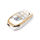 Novo aftermarket nano capa de mármore de alta qualidade para chave remota toyota 2 botões cor branca TYT-A12J2H Chaves dos Emirados -| thumbnail