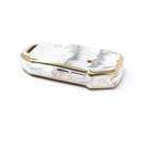 Couverture en marbre Nano de haute qualité pour clé télécommande Kia, 3 boutons, couleur blanche, nouveau marché secondaire, KIA-C12J3 | Clés des Émirats -| thumbnail