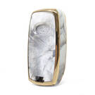 Couvercle en marbre Nano pour clé télécommande Kia 4B blanc KIA-D12J4A | MK3 -| thumbnail