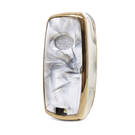 Couvercle en marbre Nano pour clé télécommande Kia 6B blanc KIA-D12J6 | MK3 -| thumbnail