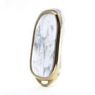 Nano Marble Cover For Tesla Remote Key 3B White TSL-C12J | MK3 -| thumbnail