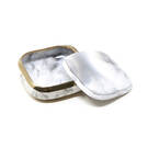 New Aftermarket Nano High Quality Marble Cover For Wuling Remote Key 3 Buttons White Color WL-E12J | Emirates Keys -| thumbnail