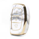 Cover in marmo Nano di alta qualità per chiave remota Hyundai 3 pulsanti colore bianco HY-A12J3A