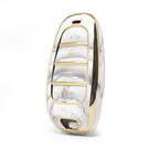 Cover in marmo Nano di alta qualità per chiave remota Hyundai 4 pulsanti colore bianco HY-H12J4A