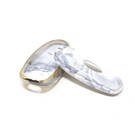 New Aftermarket Nano High Quality Marble Cover For Hyundai Remote Key 7 Buttons White Color HY-H12J7 | Emirates Keys -| thumbnail