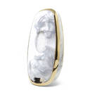 Cover Nano Marble per chiave telecomando Hyundai 8B Bianco HY-H12J8 | MK3 -| thumbnail