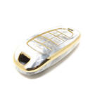 Nuova copertura in marmo Nano di alta qualità aftermarket per chiave remota Hyundai 8 pulsanti colore bianco HY-H12J8 | Chiavi degli Emirati -| thumbnail