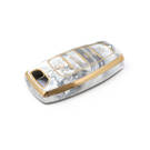 غطاء رخامي نانو عالي الجودة جديد لما بعد البيع لمفتاح التحكم عن بعد للجدار العظيم 4 أزرار لون أبيض GW-B12J4 | مفاتيح الإمارات -| thumbnail