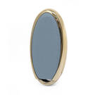 Cover in pelle Nano Gold per Nissan Key 3B Grigia NS-A13J3A | MK3 -| thumbnail