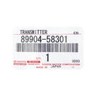 Novo Toyota Alphard 2009-2012 Genuine Smart Remote Key 5 Buttons 433MHz OEM Part Number: 89904-58301 / 8990458301 - FCC ID: BK1EW | Chaves dos Emirados -| thumbnail