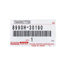 Novo Toyota Crown 2023 Genuíno / OEM Smart Remote Key 3+1 Botões 315MHz Número da peça OEM: 8990H-30190 / 8990H-30191 - FCC ID: HYQ14FBX | Chaves Emirates -| thumbnail