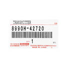 Novo Toyota Rav4 2019-2023 Chave remota inteligente genuína / OEM 2 botões 312,11 / 314,35 MHz Número da peça OEM: 8990H-42720 / 8990H42720 | Chaves dos Emirados -| thumbnail