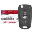 NOVO KIA Cerato 2011-2013 Chave remota flip genuína/OEM 3 botões 433 MHz Número de peça OEM: 95430-1M250 / 95430-1M251 - FCCID: RKE-4F04 | Chaves Emirates -| thumbnail