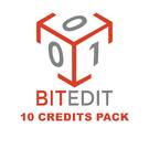 BitEdit 10 Credits Pack