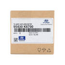 New Hyundai Grand I10 2024 Genuine / OEM Flip Remote 3 Buttons 433MHz OEM Part Number: 95430-K6700 , 95430K6700 | Emirates Keys -| thumbnail