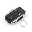 Nova chave remota GMC Chevrolet 2015-2020 de reposição 3 + 1 botões 315 MHz Número de peça compatível: 13577770/84540865, ID FCC: M3N-32337100 | Chaves dos Emirados -| thumbnail