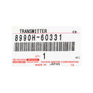 New Toyota Land Cruiser 2022-2023 Genuine / OEM Smart Remote Key 3 Buttons 314.1/312.51MHz OEM Part Number: 8990H-60331 , 8990H60331 | Emirates Keys -| thumbnail