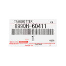 New Toyota Land Cruiser GR 2022-2023 Genuine / OEM Smart Remote Key 3 Buttons 433.92MHz OEM Part Number: 8990H-60411 , 8990H60411 , FCC ID: B3N2K2A | Emirates Keys -| thumbnail