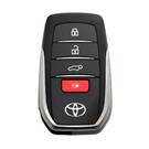 Toyota Land Cruiser 2022-2024 Orijinal Akıllı Uzaktan Anahtar 3+1 Düğme 433.58/434.42MHz 8990H-60461 (OEM Çantası Olmadan)