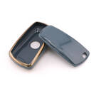 New Aftermarket Nano High Quality Cover For BMW Remote Key 3 Button Gray Color BMW-A11J3 | Emirates Keys -| thumbnail