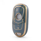 Nano High Quality Cover For Buick Remote Key 5 Button Gray Color BK-A11J6C