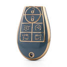 Нано Высококачественный Чехол Для Дистанционного Ключа Dodge 6 Кнопок Серого Цвета Dodge-A11J6B