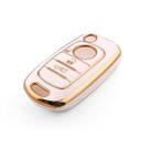 New Aftermarket Nano High Quality Cover For Fiat Remote Key 3 Button White Color FIAT-C11J3B | Emirates Keys -| thumbnail