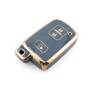 Nova capa de reposição Nano de alta qualidade para chave remota Toyota 3 botões cor cinza TYT-D11J3B | Chaves Emirates -| thumbnail