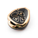 New Aftermarket Nano High Quality Cover For Toyota Remote Key 3 Button Black Color TYT-K11J3A  | Emirates Keys -| thumbnail