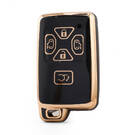 Nano High Quality Cover For Toyota Remote Key 5 Button Black Color TYT-O11J5