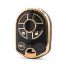 Funda nano de alta calidad para llave remota Ford de 3 botones, color negro, Ford-K11J3