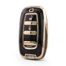 Capa Nano de Alta Qualidade para Chave Remota Chrysler 3 Botões Cor Preta CRSL-B11J3