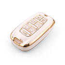 Nova capa de reposição Nano de alta qualidade para chave remota Chrysler 7 botões cor branca CRSL-B11J7 | Chaves Emirates -| thumbnail