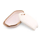 New Aftermarket Nano High Quality Cover For Kia Remote Key 4 Button White Color KIA-S11J4 | Emirates Keys -| thumbnail