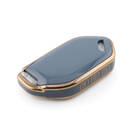 New Aftermarket Nano High Quality Cover For Kia Remote Key 7 Button Gray Color KIA-S11J7A | Emirates Keys -| thumbnail