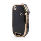 Housse Nano de haute qualité pour clé télécommande Kia 3 boutons couleur noire KIA-T11J3