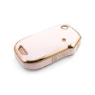 Nouvelle coque Nano de rechange de haute qualité pour clé télécommande Kia à 3 boutons, couleur blanche KIA-T11J3 | Emirates Keys -| thumbnail