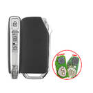 Kia Smart Remote Key Shell 3 Buttons Sedan Trunk for Xhorse Board XZKA82EN And OEM 6A Type