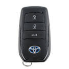 Chave remota inteligente original Toyota Corolla 2024 com 3 botões e 433MHz (códigos: 8990H-02441 / 8990H-02420)