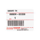 New Toyota Sequoia Tacoma 2023 Genuine / OEM Smart Remote Key 2+1 Buttons 314.35/312.11MHz OEM Part Number: 8990H-0C030, 8990H0C030 | Emirates Keys -| thumbnail