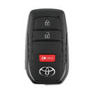 Toyota Sequoia Tacoma 2023 Chave Remota Inteligente Genuína 2+1 Botões 314,35/312,11 MHz 8990H-0C030 / 8990H-0C031 / 8990H-60750 / 8990H-60751 / 8990H-AK010 / 8990H-AK011