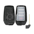 New Aftermarket Toyota Tundra 2022 Smart Remote Key Shell 3+1 Buttons Black Sides BA Type Pick Up Trunk Type High Quality Best Price | Emirates Keys -| thumbnail