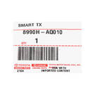 New Toyota Camry 2023 Genuine / OEM Smart Remote Key 3+1 Buttons 314.35/ 312.11MHz OEM Part Number: 8990H-AQ010, 8990HAQ010 | Emirates Keys -| thumbnail